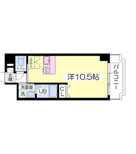 エル・セレーノ西京極【208号室】の間取り