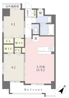 Eagle Port【203号室】の間取り