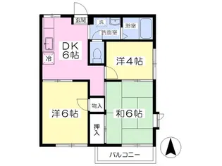 セフィラハイツイズミ【201号室】の間取り