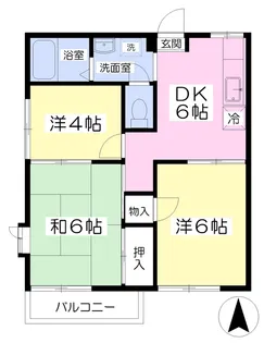 セフィラハイツイズミ【202号室】の間取り