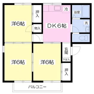 トゥインクル純【202号室】の間取り