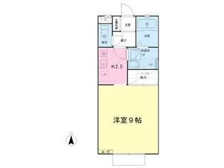 一刻館【101号室】の間取り