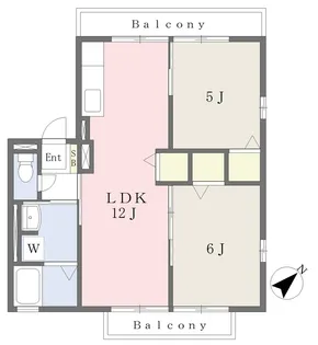 レトア・ForestA【202号室】の間取り