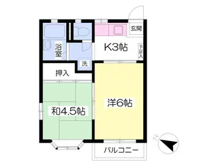 リッチ・ハイツ【202号室】の間取り