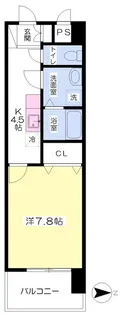 フォルテ本町【202号室】の間取り
