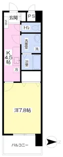 フォルテ本町【902号室】の間取り