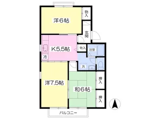 ラフォーレK.Ⅰ【101号室】の間取り