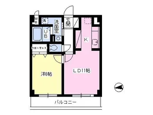 パルドエル仙台【303号室】の間取り