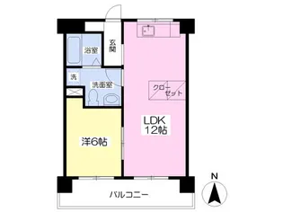第3吉野マンション【405号室】の間取り