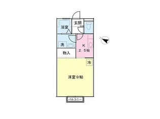 オセイ弐番館【102号室】の間取り