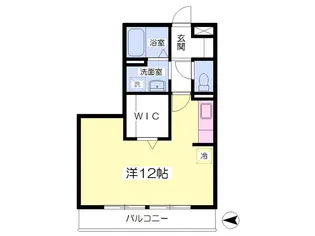 セジュールL3【202号室】の間取り