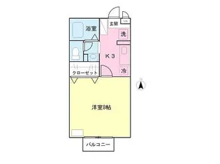 セジュール・グランデ【102号室】の間取り