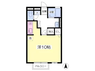 プリマベーラA【1階】の間取り