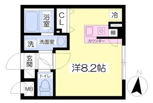 ステラ大宮東町【101号室】の間取り