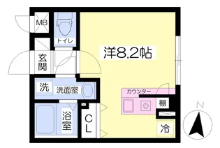 ステラ大宮東町【102号室】の間取り