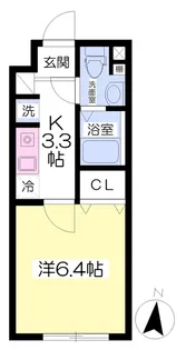 ステラ大宮東町【204号室】の間取り