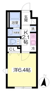 ステラ大宮東町【303号室】の間取り