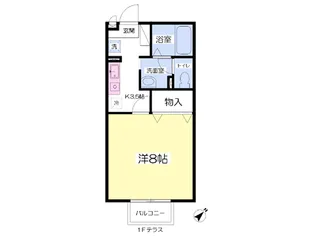 リバーサイド下小路【202号室】の間取り