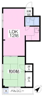 大門マンション【301号室】の間取り