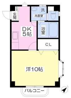スプリエダイニチ【202号室】の間取り