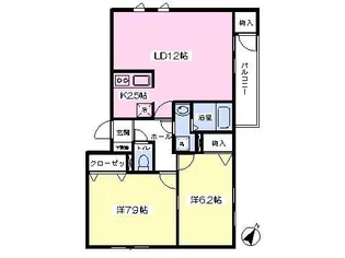 ユイマールハウス【401号室】の間取り