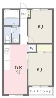 高浜ビル【504号室】の間取り
