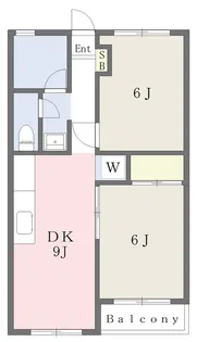 高浜ビル【505号室】の間取り