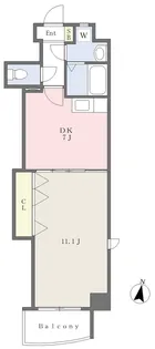 ミーナ砂津【4階】の間取り