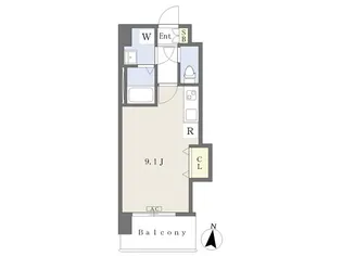 Mayfair TAKASAGO square【602号室】の間取り