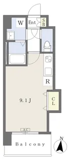 Mayfair TAKASAGO square【1002号室】の間取り