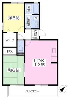レスポワール赤坂B棟【302号室】の間取り
