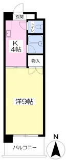 seleコート2番館【405号室】の間取り