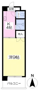 seleコート2番館【505号室】の間取り