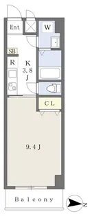 GRACE緑町【603号室】の間取り