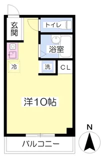メゾン緑町【401号室】の間取り