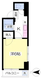 みよハイツPartⅠ【403号室】の間取り