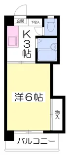 サンベール緑町【402号室】の間取り
