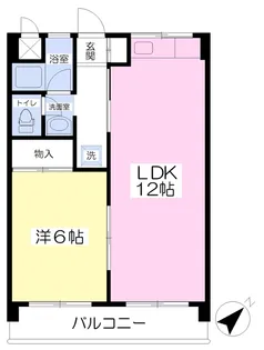 第8成田マンション【202号室】の間取り