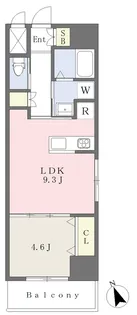 MISTRAL姫路駅前Ⅱ【902号室】の間取り