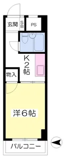 ドイビル【502号室】の間取り