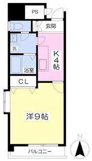 アリストグランキューブ【601号室】の間取り