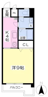 アリストグランキューブ【602号室】の間取り