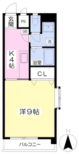 アリストグランキューブ【707号室】の間取り