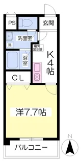 シェレナ北藤原【902号室】の間取り