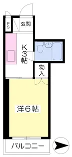 ぴゅあメイツ斎院【203号室】の間取り
