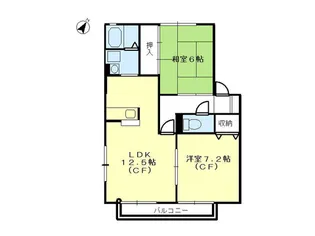 サンガーデンSA棟【201号室】の間取り