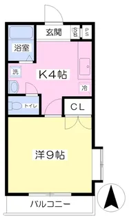 サンライズ【101号室】の間取り