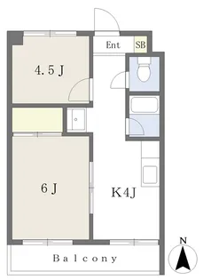 レジデンス三番町壱番館【603号室】の間取り