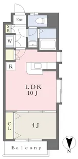 レジデンス三番町弐番館【505号室】の間取り