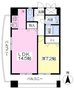 エクセルコートⅡ【905号室】の間取り